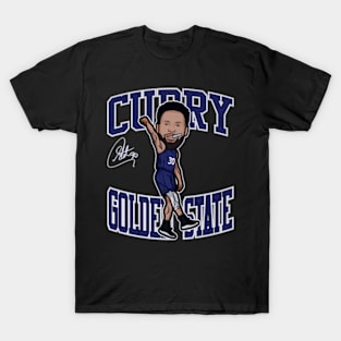 Steph Curry en State Toon T-Shirt